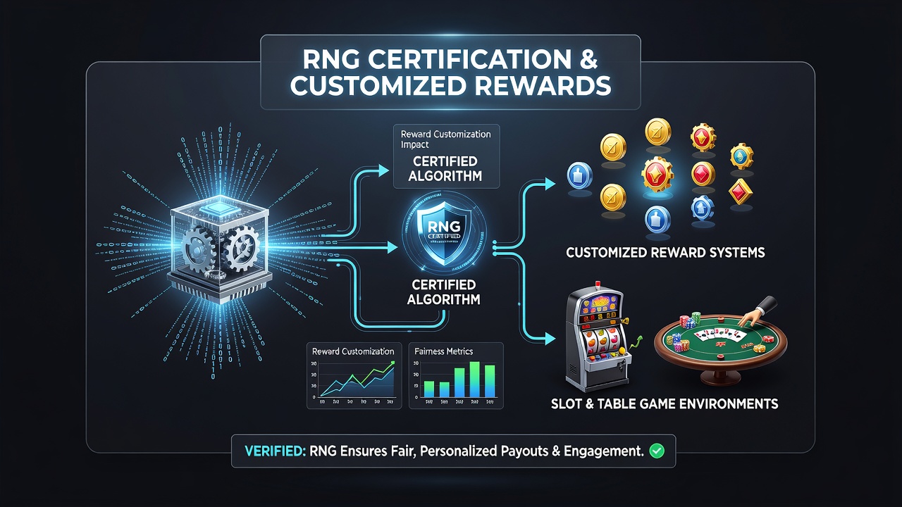 Aangepaste beloningen in virtuele tafelspellen met RNG-validatie